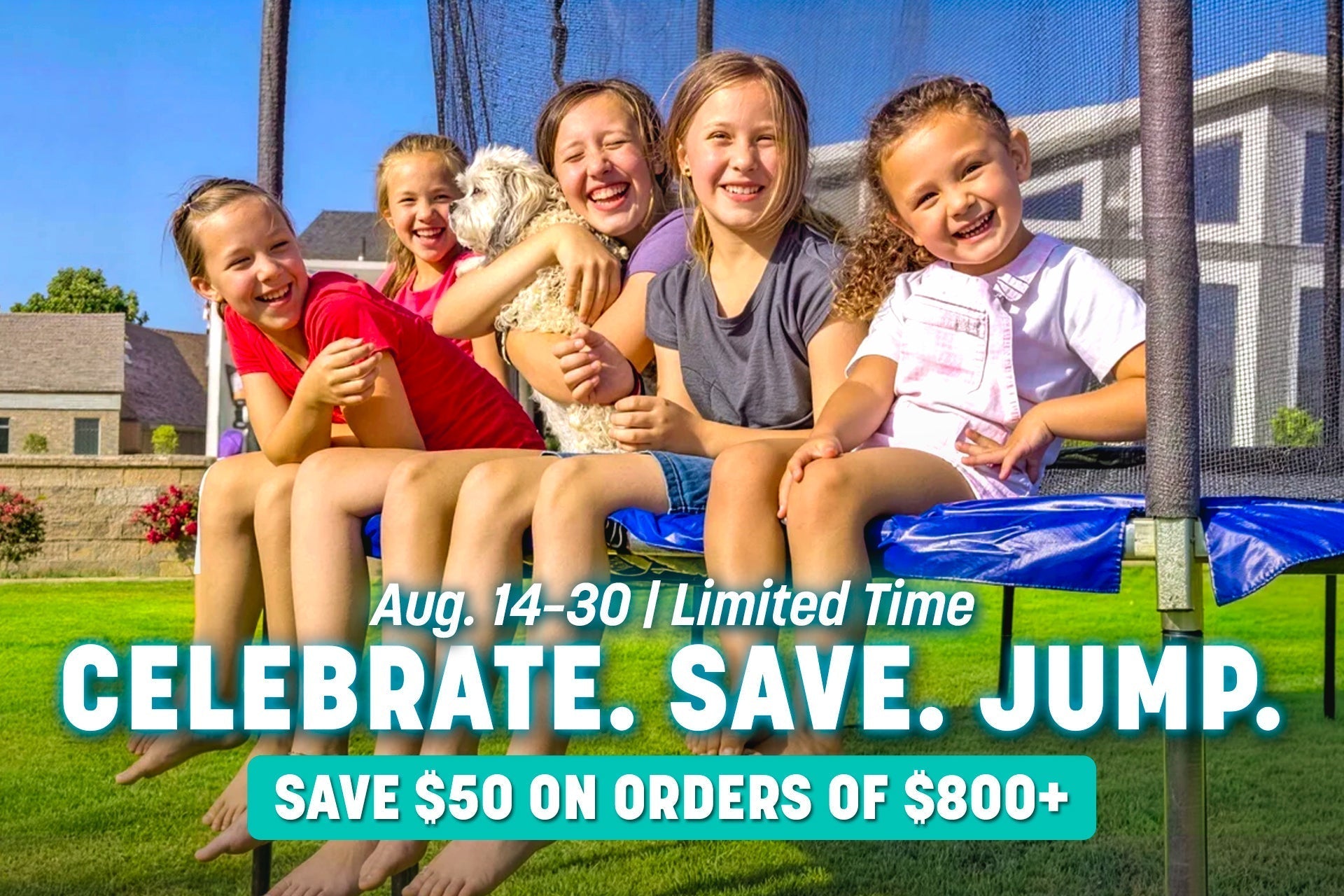 Celebrate Skywalker Trampolines’ Brand Anniversary: Find Your Right Trampolines at a Great Value Before Summer Ends!