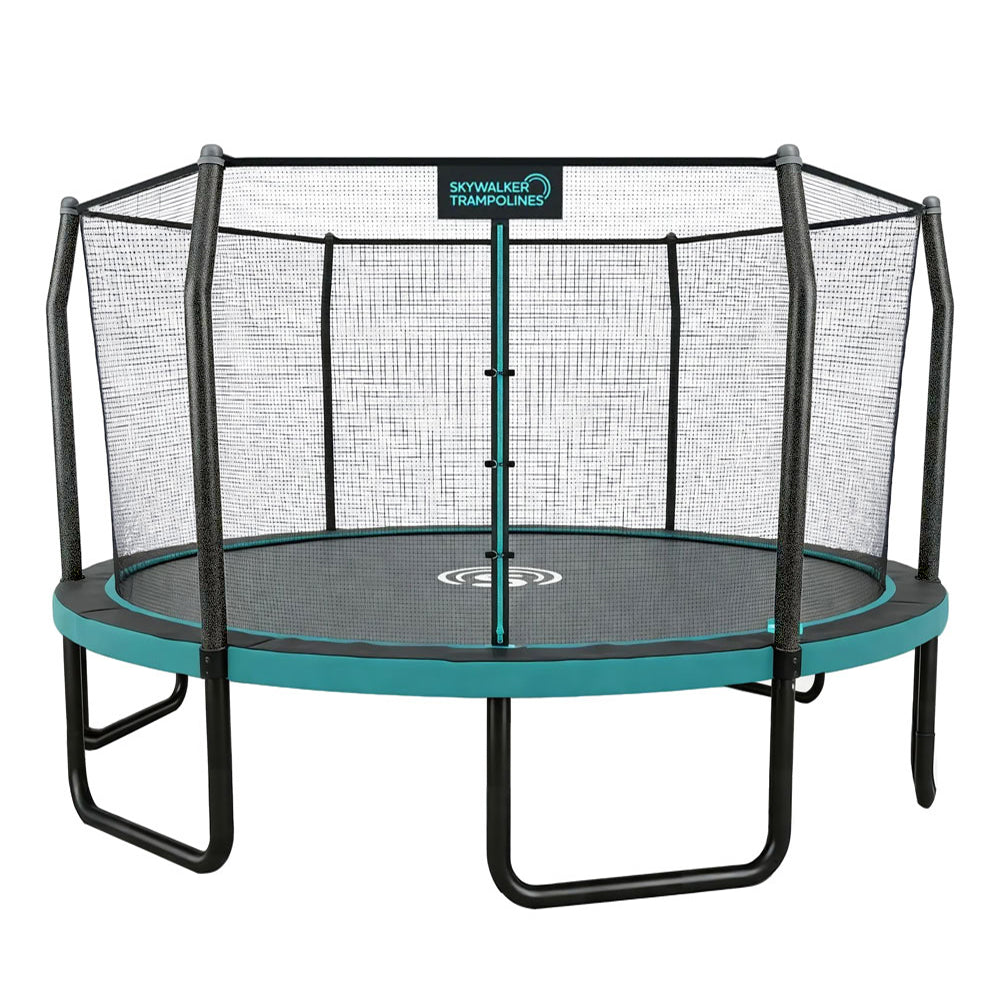 Signature Series 12' Round Outdoor Trampoline with Enclosure
