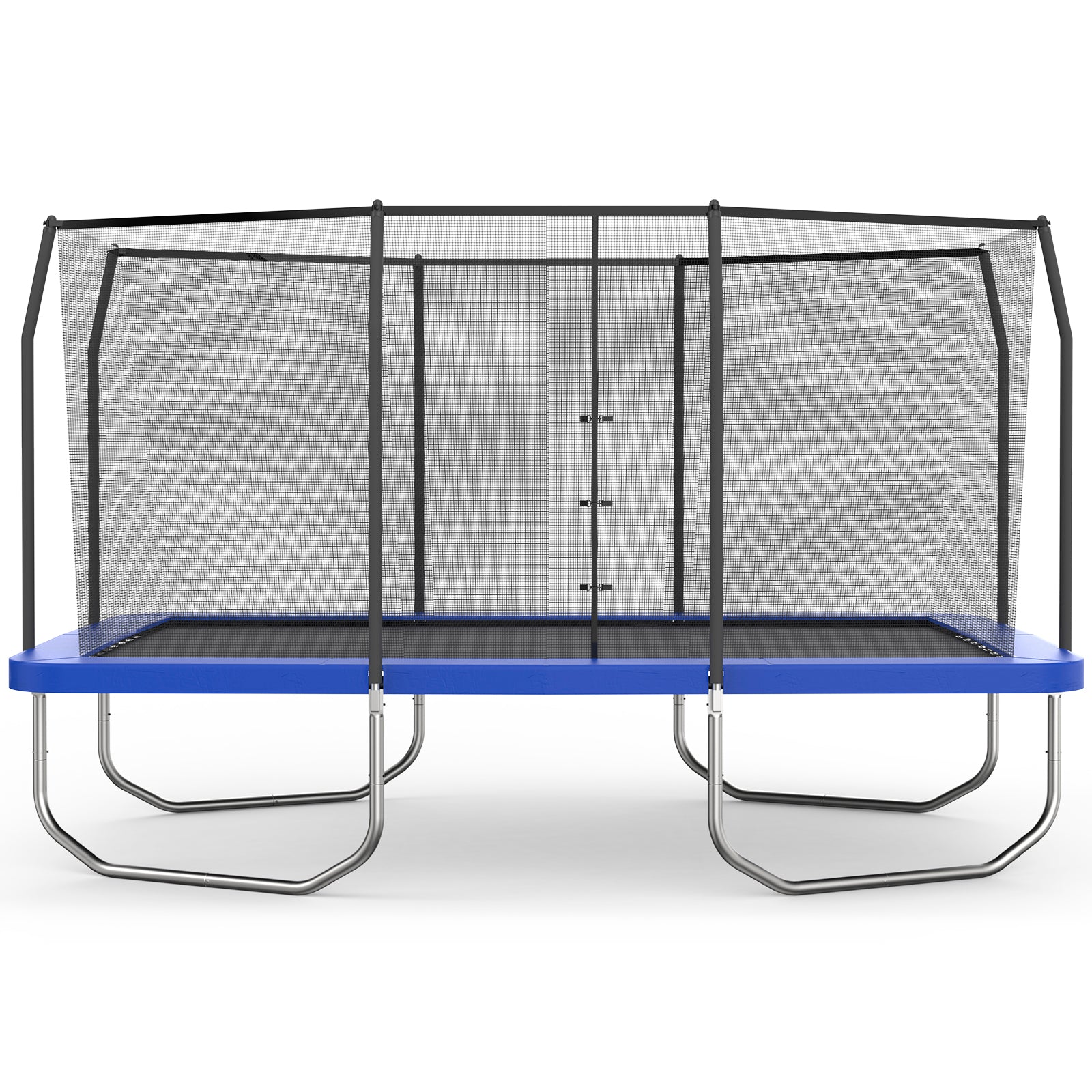 15' x 9' Rectangle Trampoline - Blue