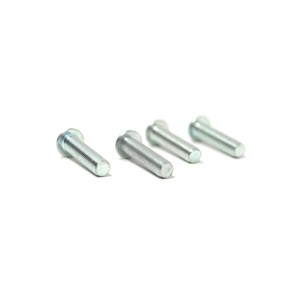 Long M8x35mm bolts seen from behind.