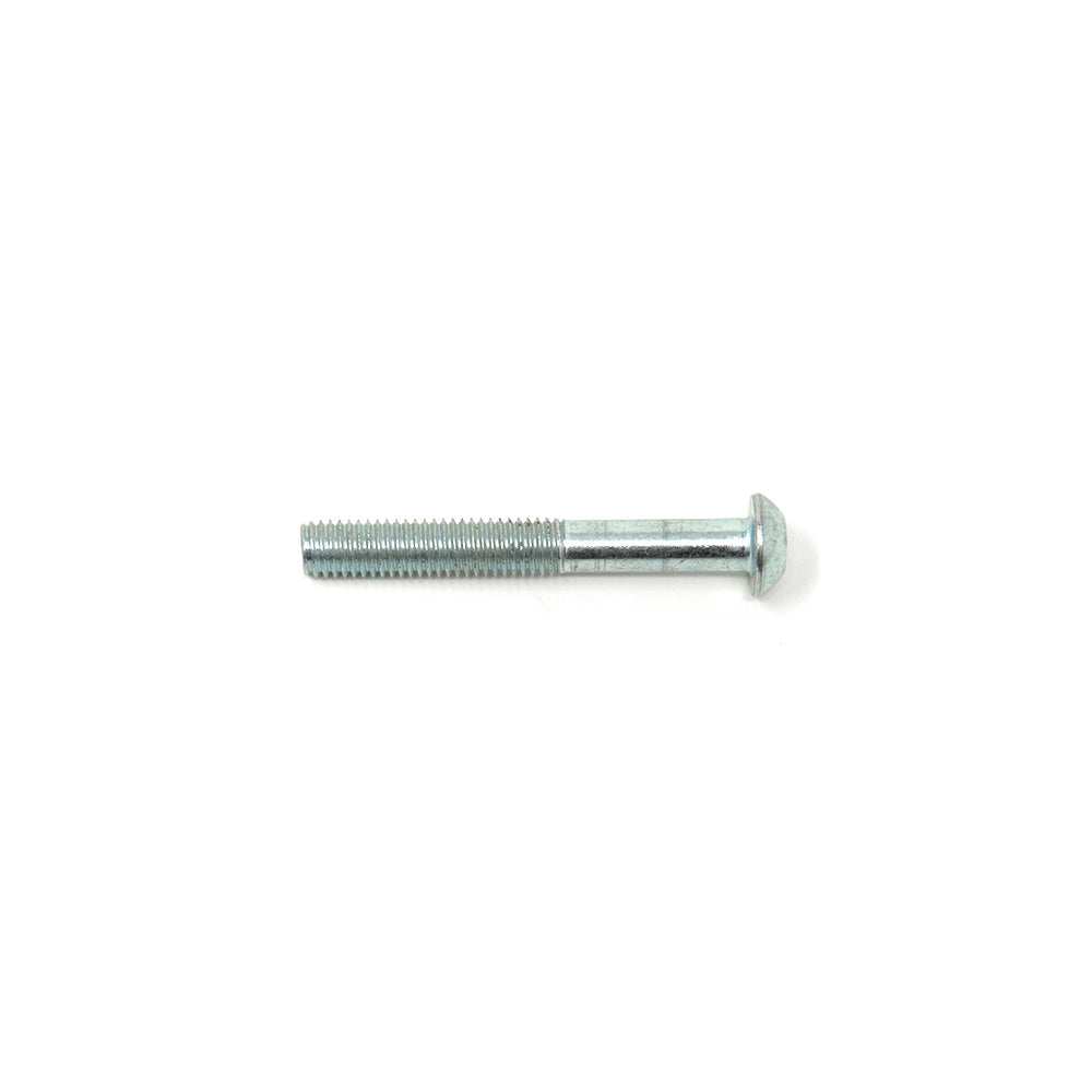 M8x60mm button bolt seen from the side.