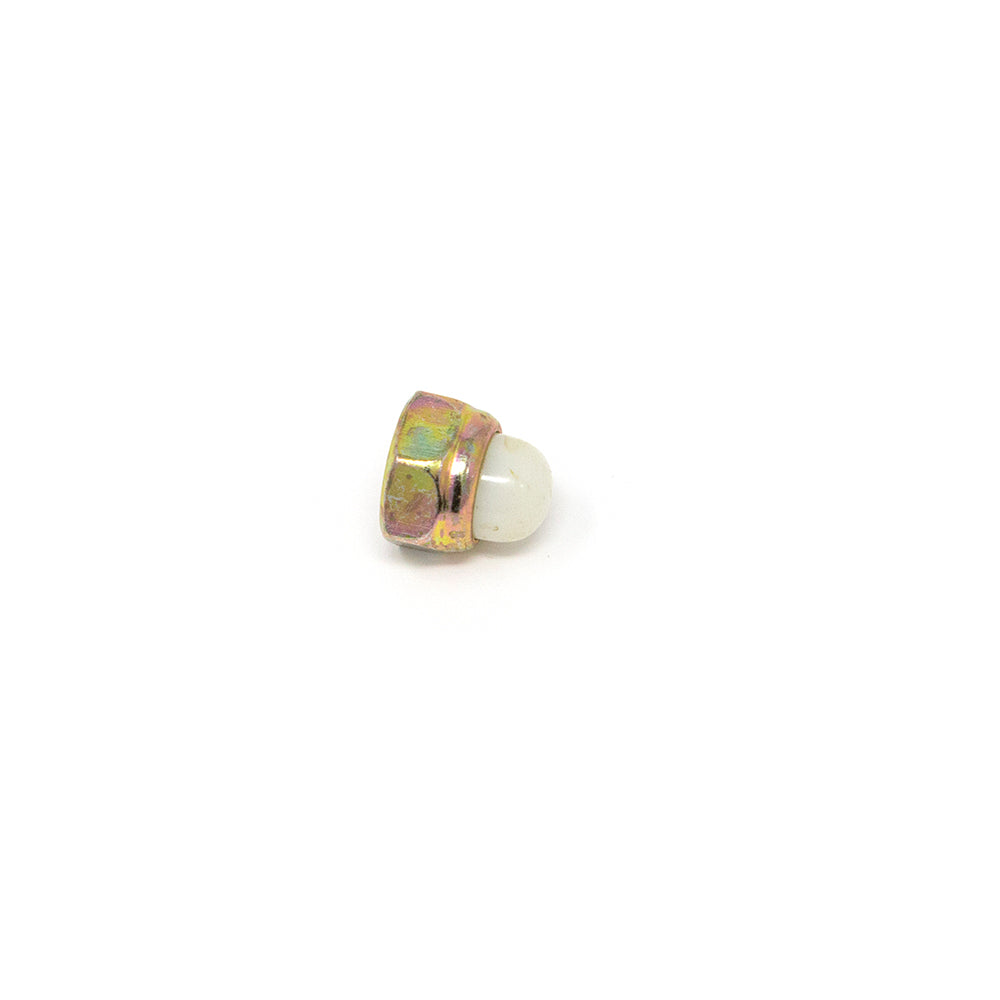 M10 locknut as seen from the side.