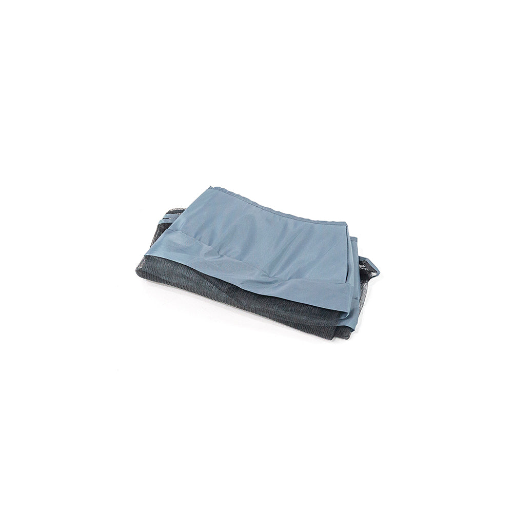 48-inch dark gray pad folded neatly.