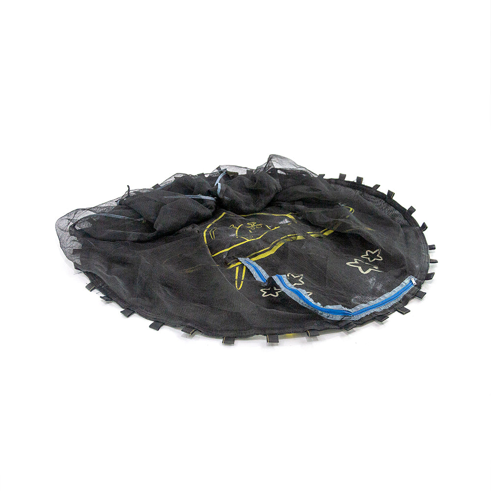 60" Spaceship Jump Mat and Enclosure Net Combo with Sound