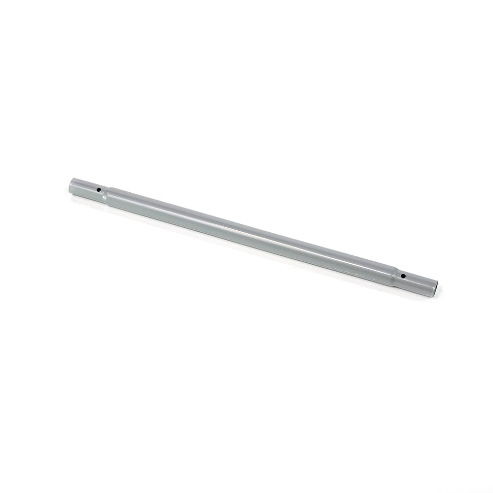 The fielder screen's middle straight tube has a silver powder-coating.