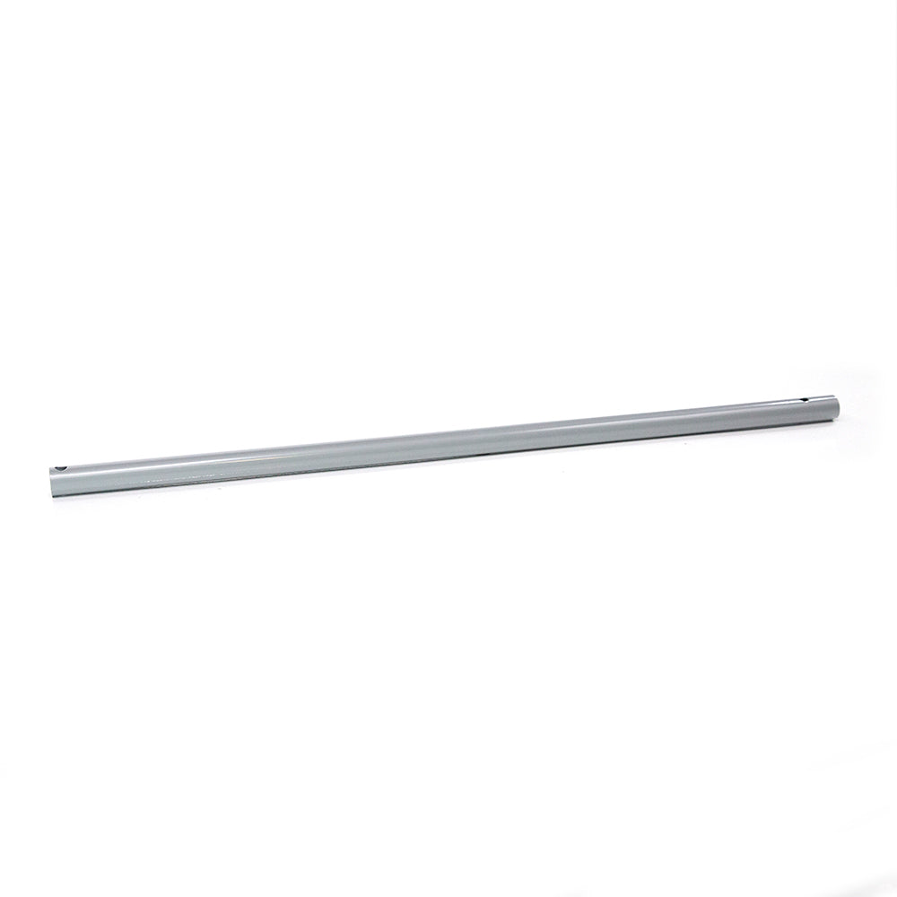 The lower vertical straight tube has a screw hole on each end.