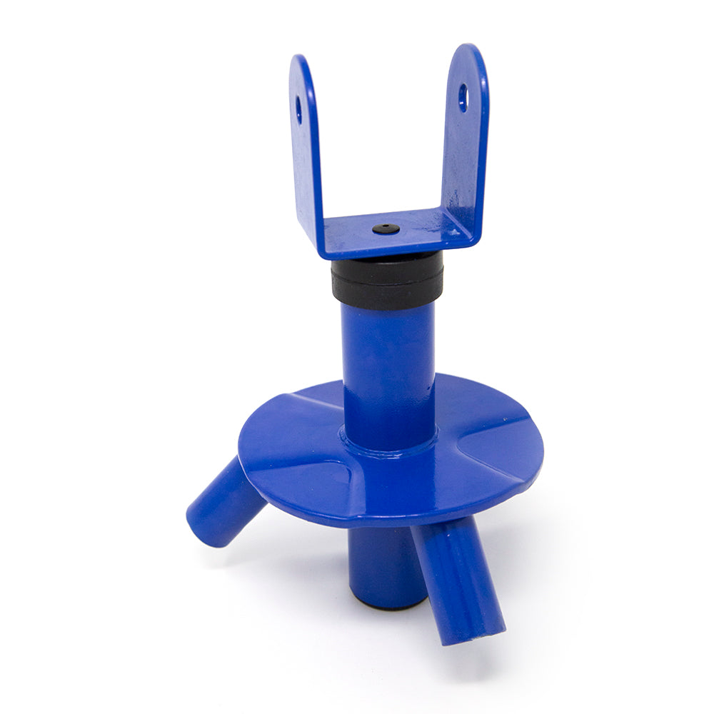 Turret piece helps the Teeter Totter rotate.