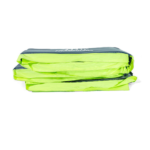 Dual color spring pad designed for 15 foot by 13 foot oval trampoline.