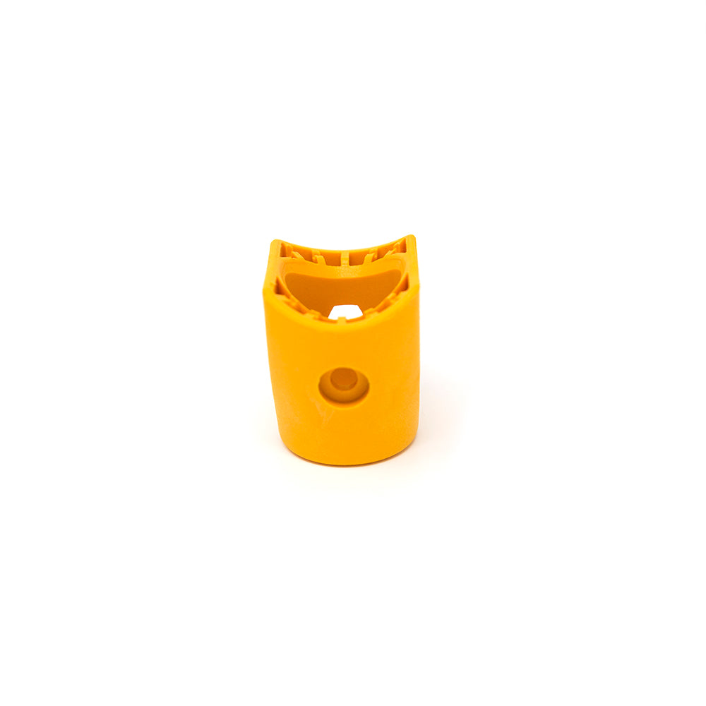 Yellow protector seen from a different angle.