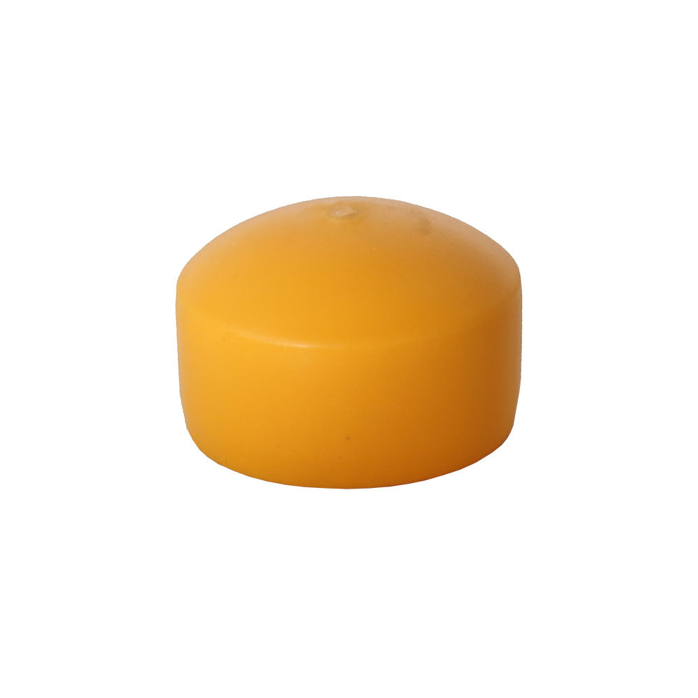 Small yellow plastic cap.