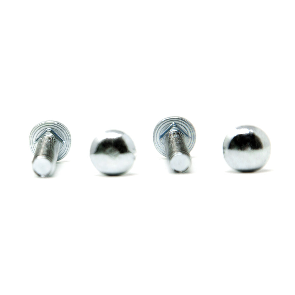 The replacement M8x35 square neck bolts come in a quantity of four.