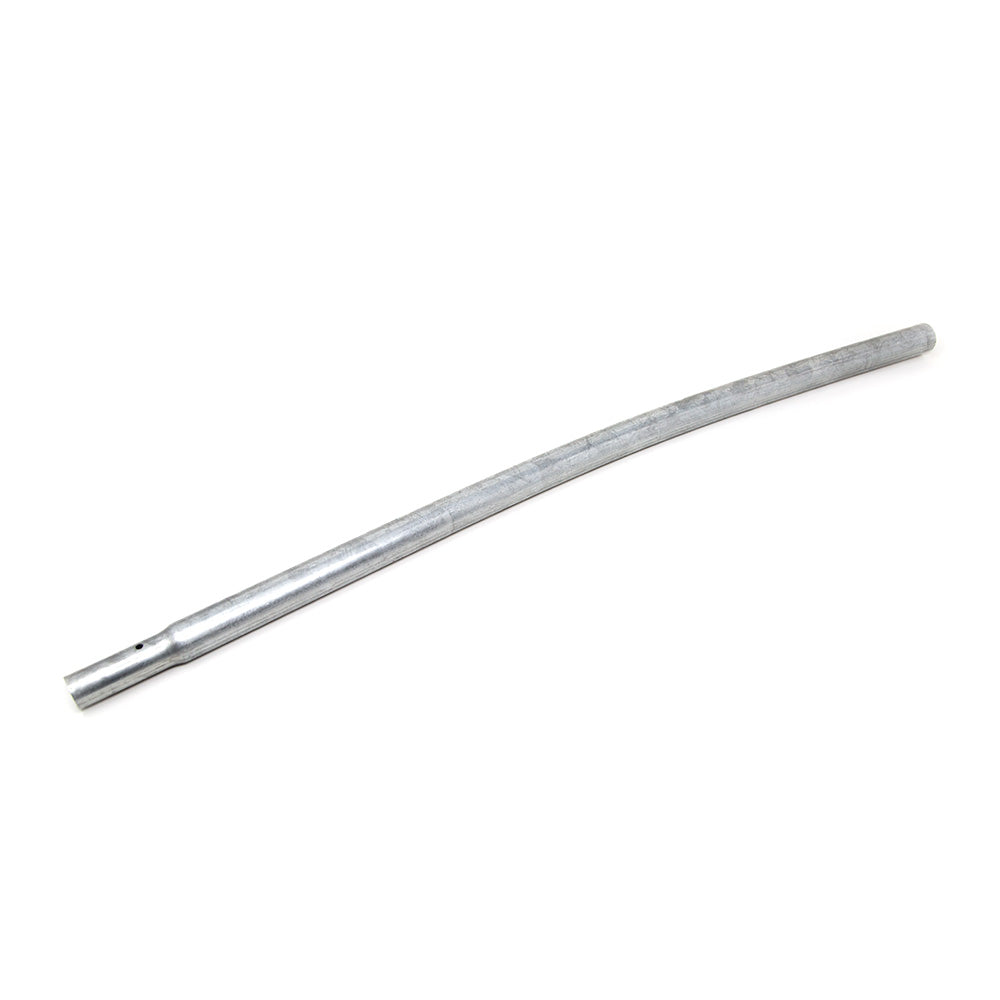 Replacement front tube made from galvanized steel.