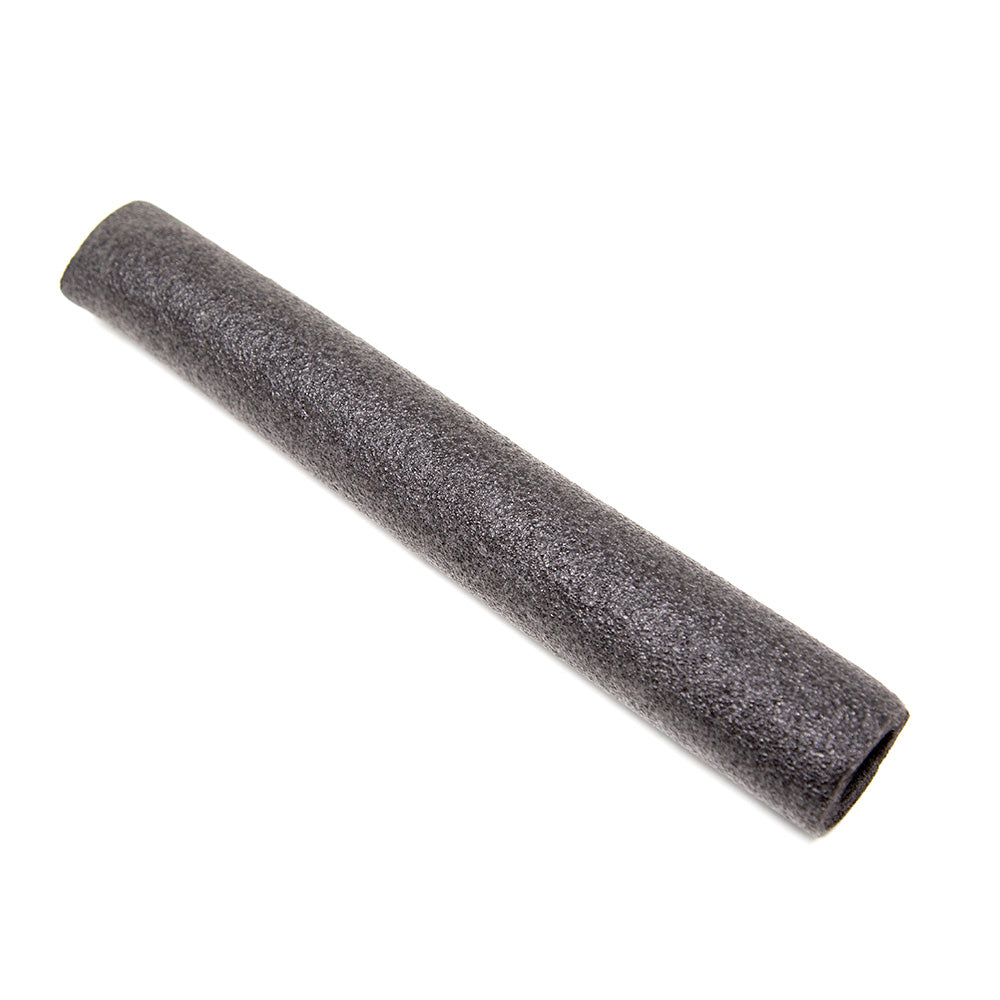 One piece of gray foam.