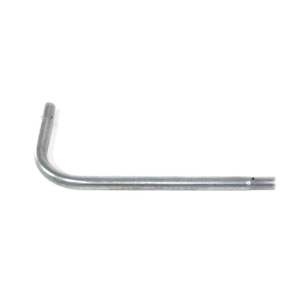 Curved trampoline leg designed for 12-foot square trampoline.