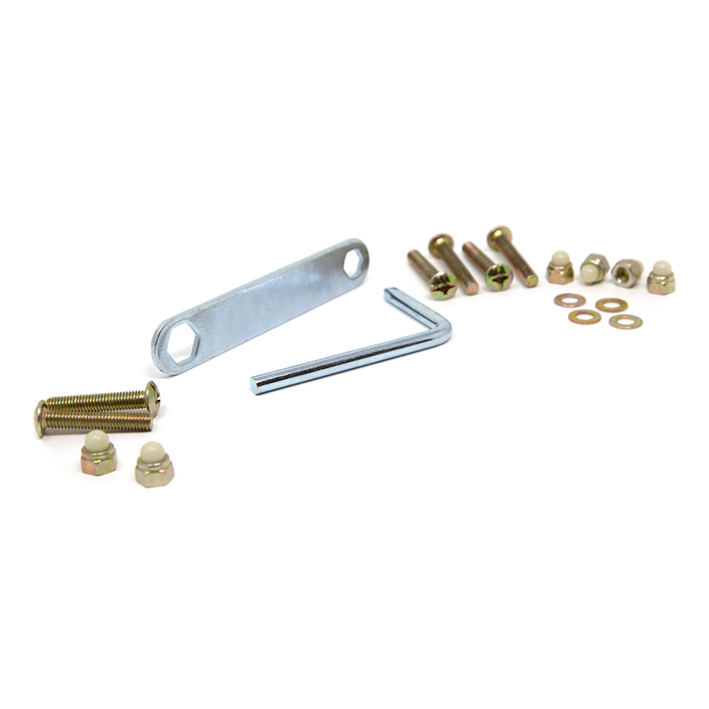 Complete kit with all the required hardware for the SAL302 model.