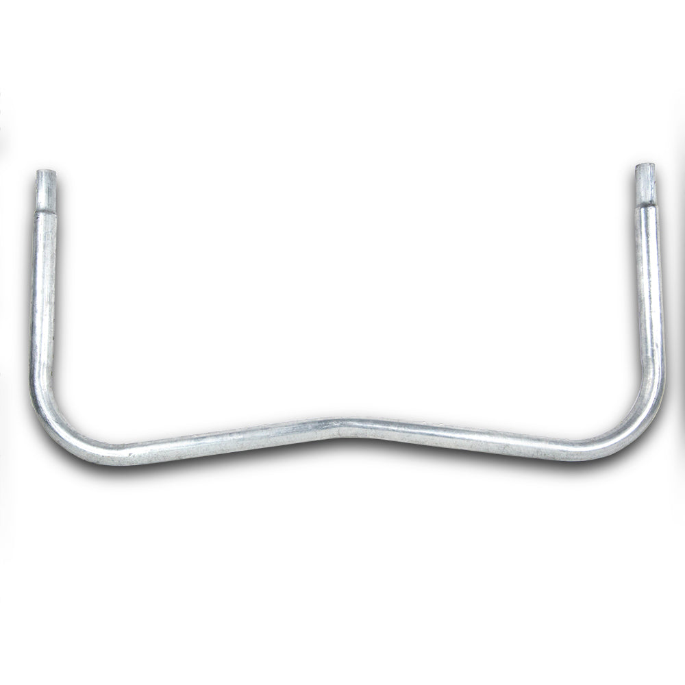 W-shaped leg brace fits 14-foot trampolines.
