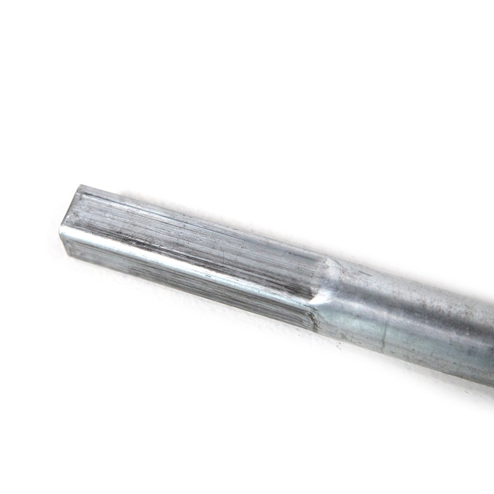 One end of the lower enclosure straight tube is square shaped.