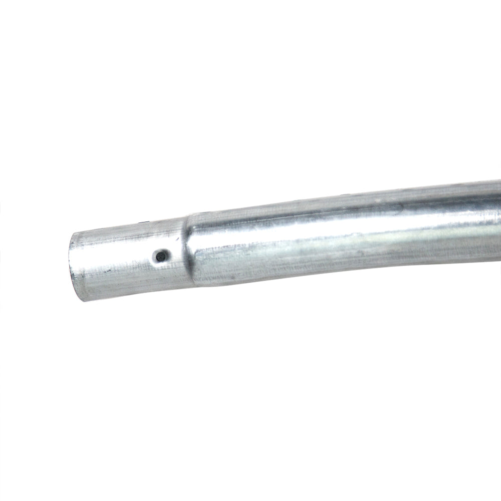 The arch enclosure top tube is made from galvanized steel.