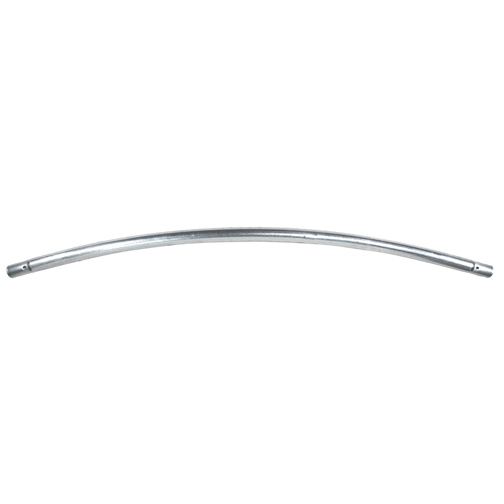 The arch enclosure top tube forms the top of the arch.