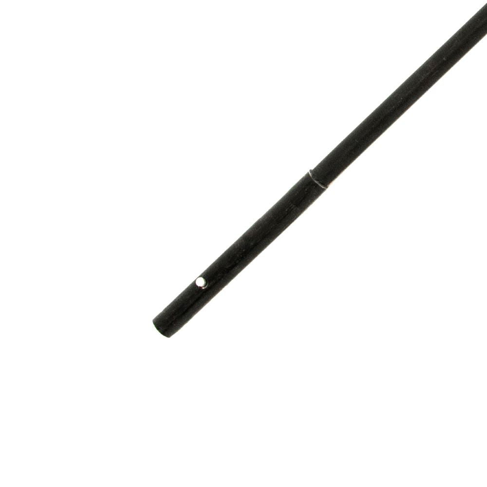 Flex rod has push-pin assembly.