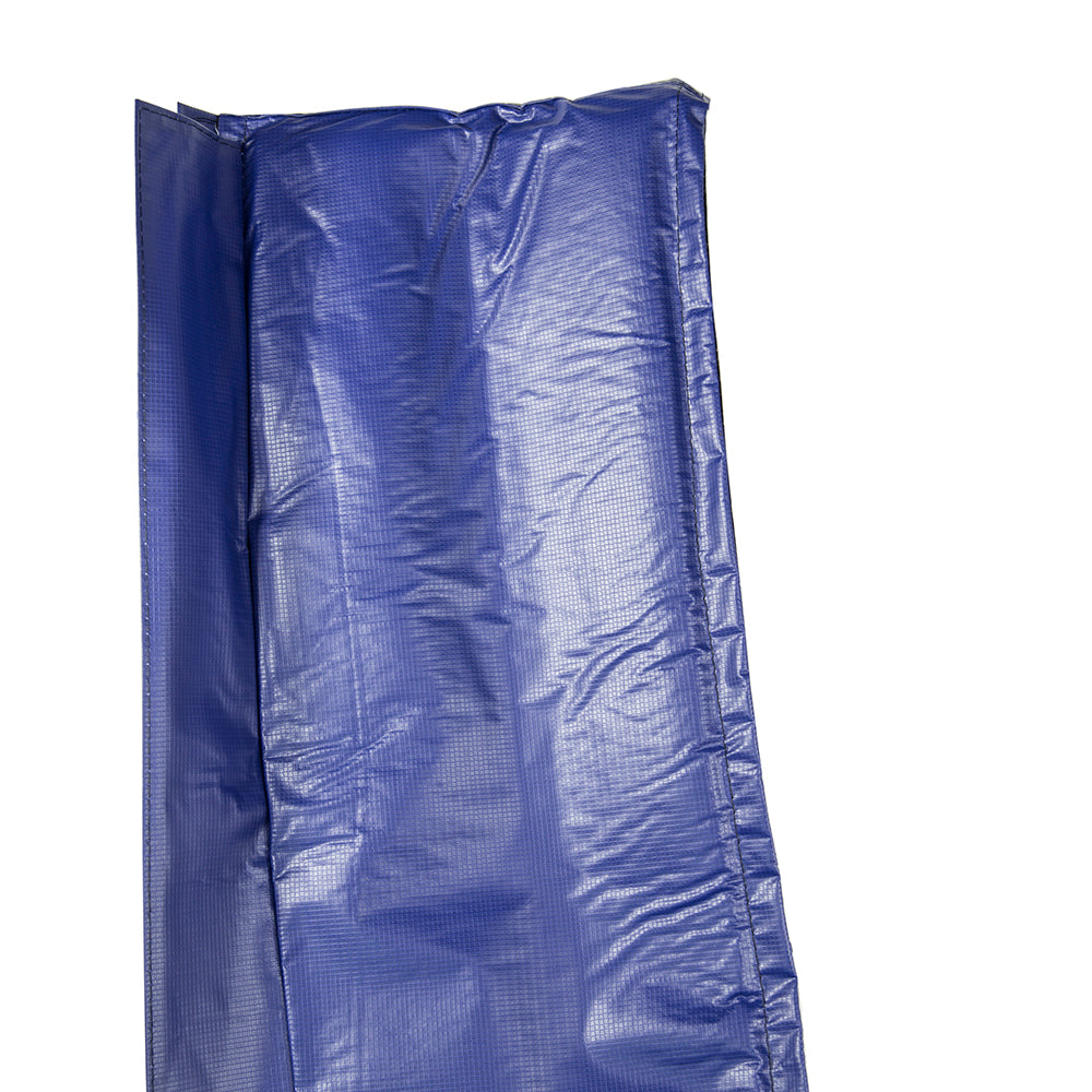 The spring pad is made out of thick PVC material that is UV-protected.