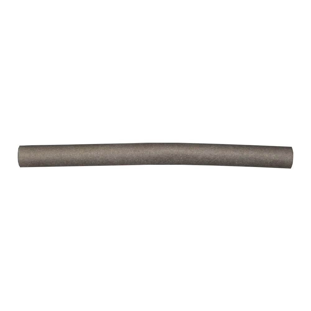 Short black piece of foam.