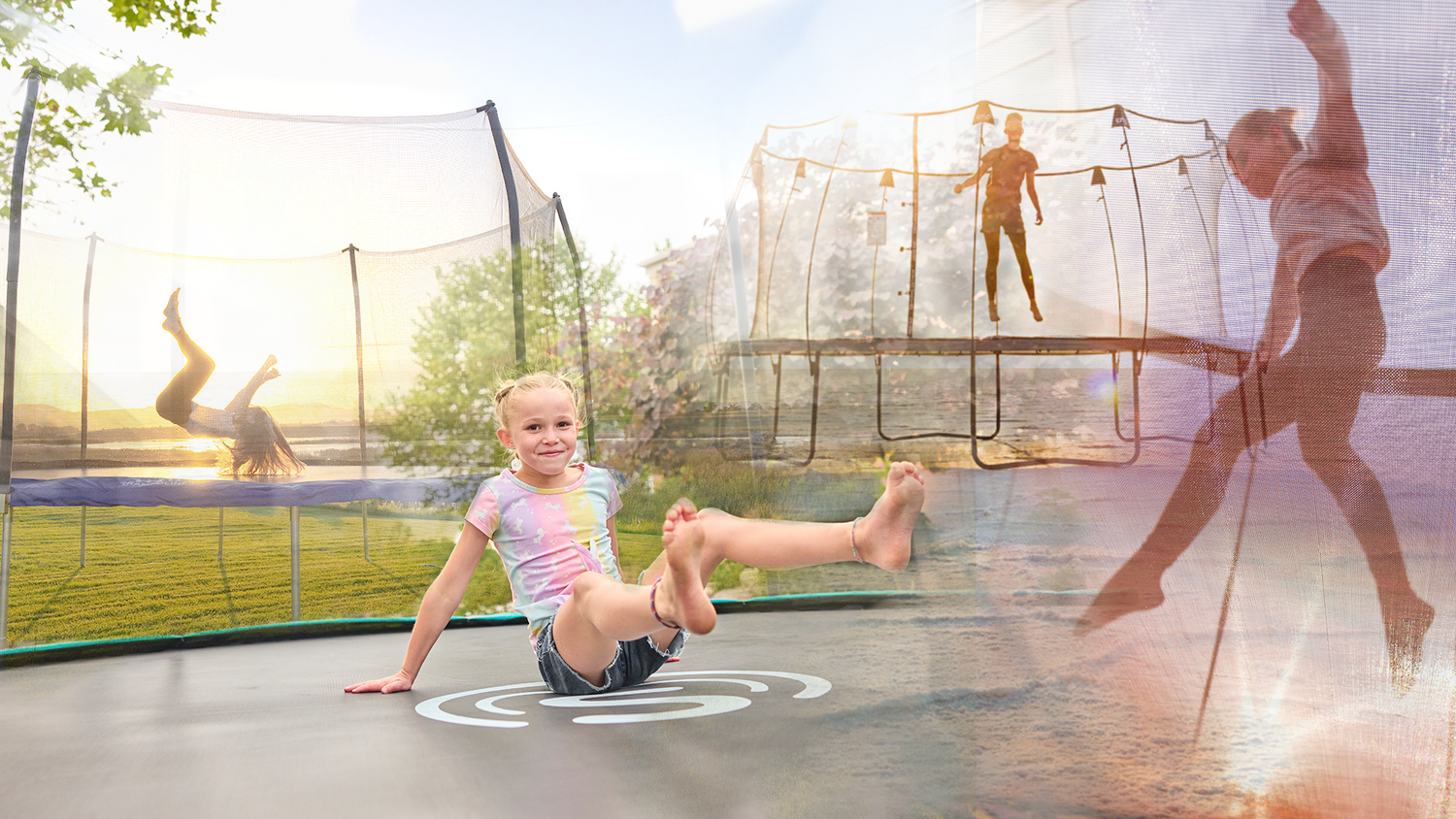 The Type of Outdoor Trampoline That's Best for You (and your budget)