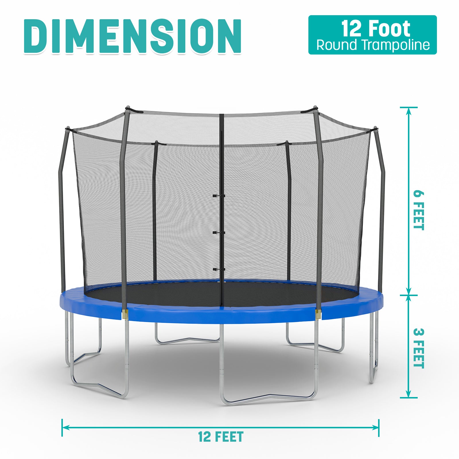 12' Round Trampoline