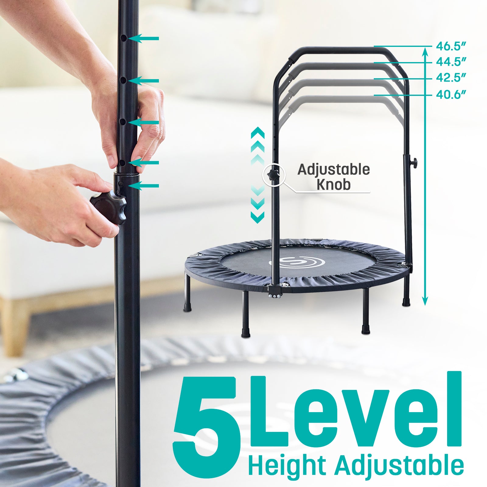 Skywalker Trampolines 40" Fitness Trampoline - Sturdy and Foldable