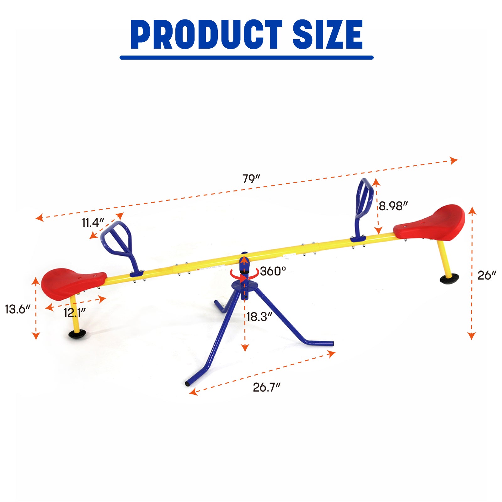 ActivPlay Swivel Teeter Totter