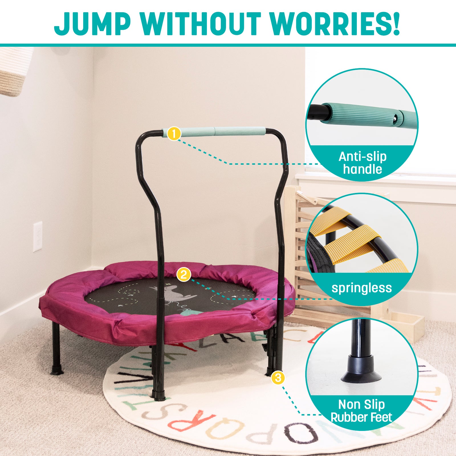 Skywalker Trampolines 36" Eeyore Mini Toddler Trampoline