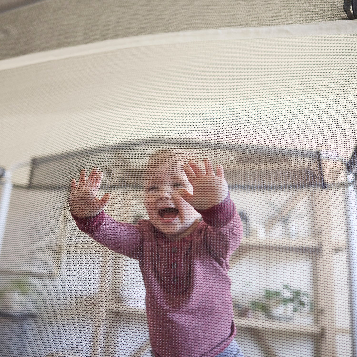 6ft x 4ft Greige Rectangle Mini Trampoline for Kids