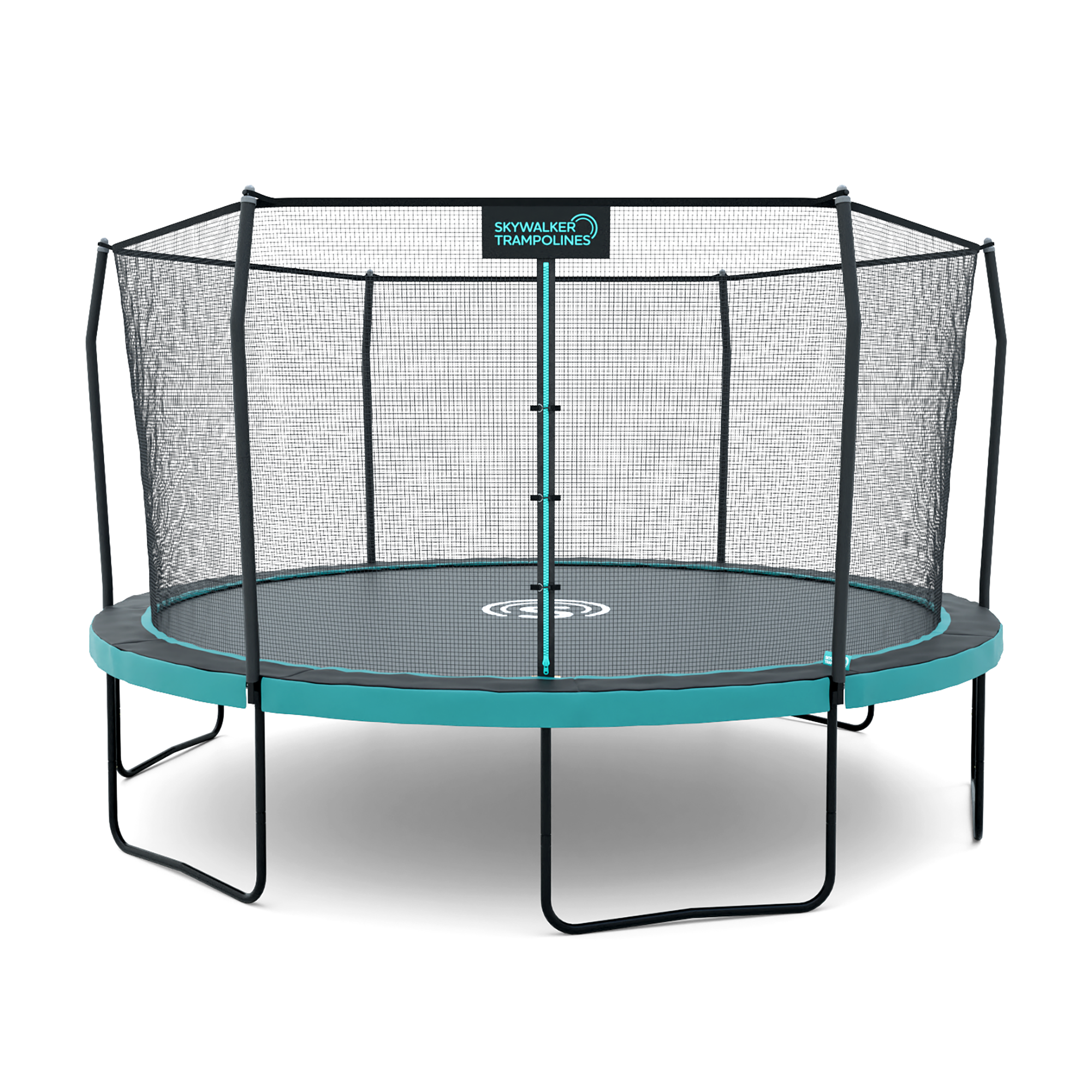 Signature Series 12' Round Outdoor Trampoline with Enclosure