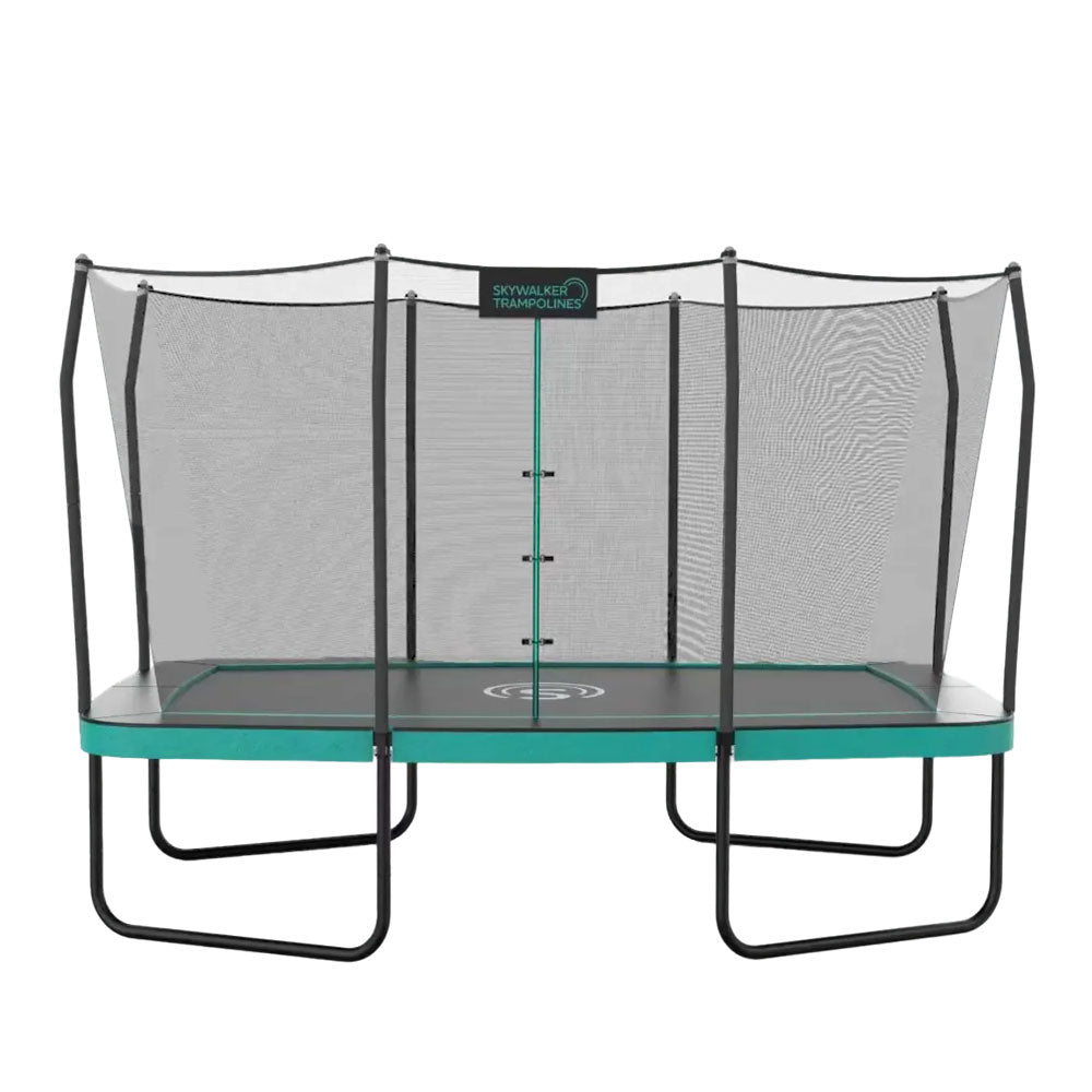 Signature Series 14'x8' Rectangle Outdoor Trampoline with Enclosure