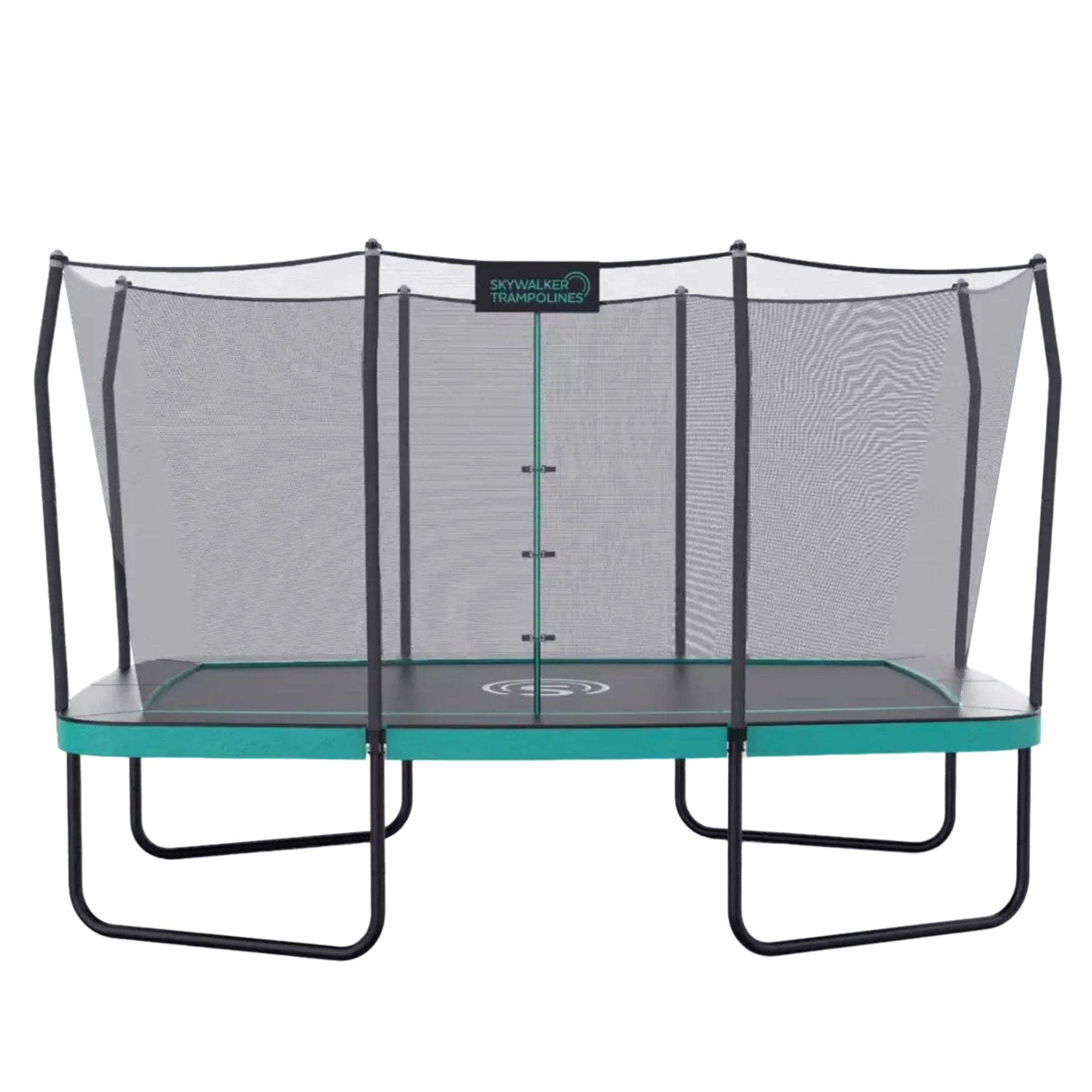 Signature Series 14'x8' Rectangle Outdoor Trampoline with Enclosure