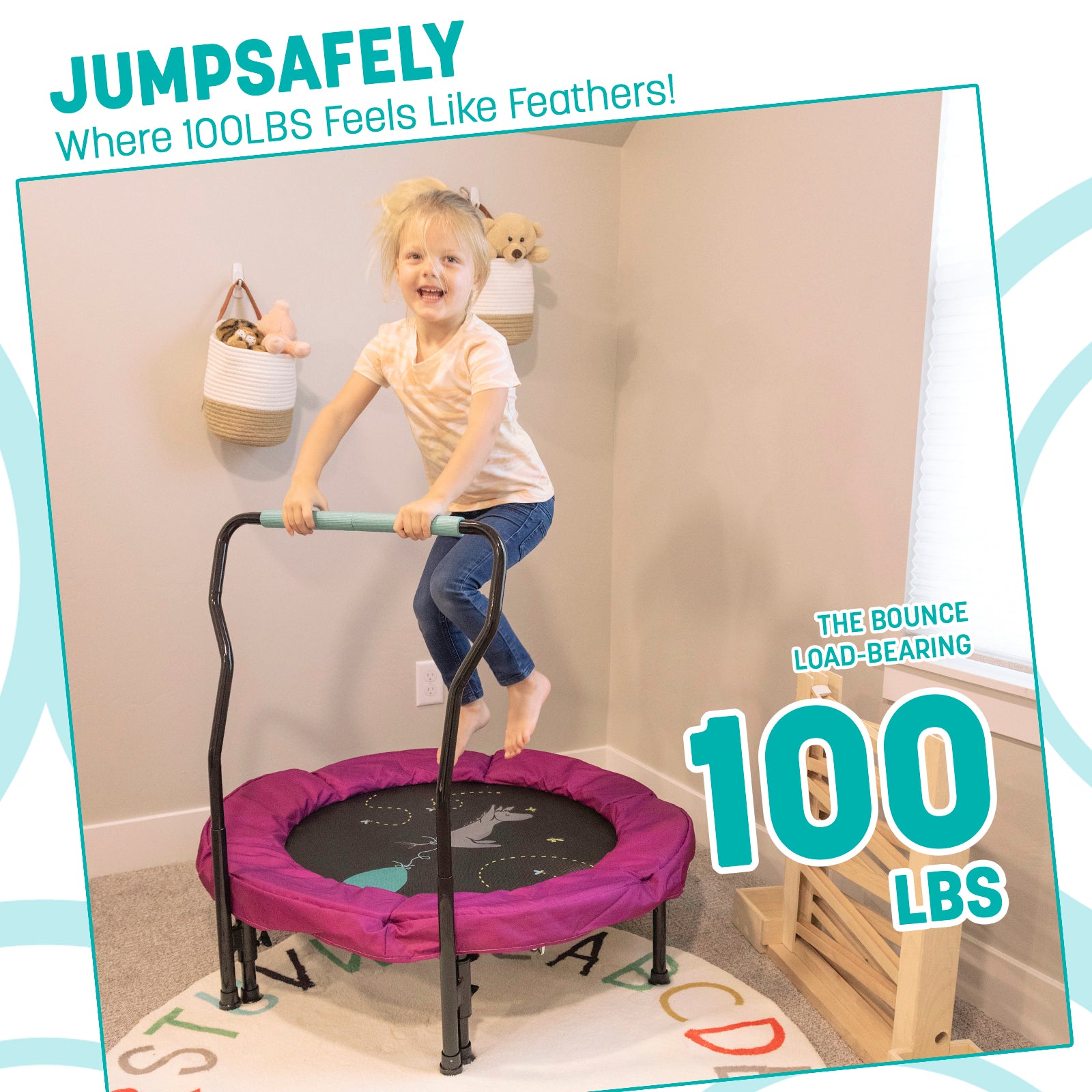 Skywalker Trampolines 36" Eeyore Mini Toddler Trampoline