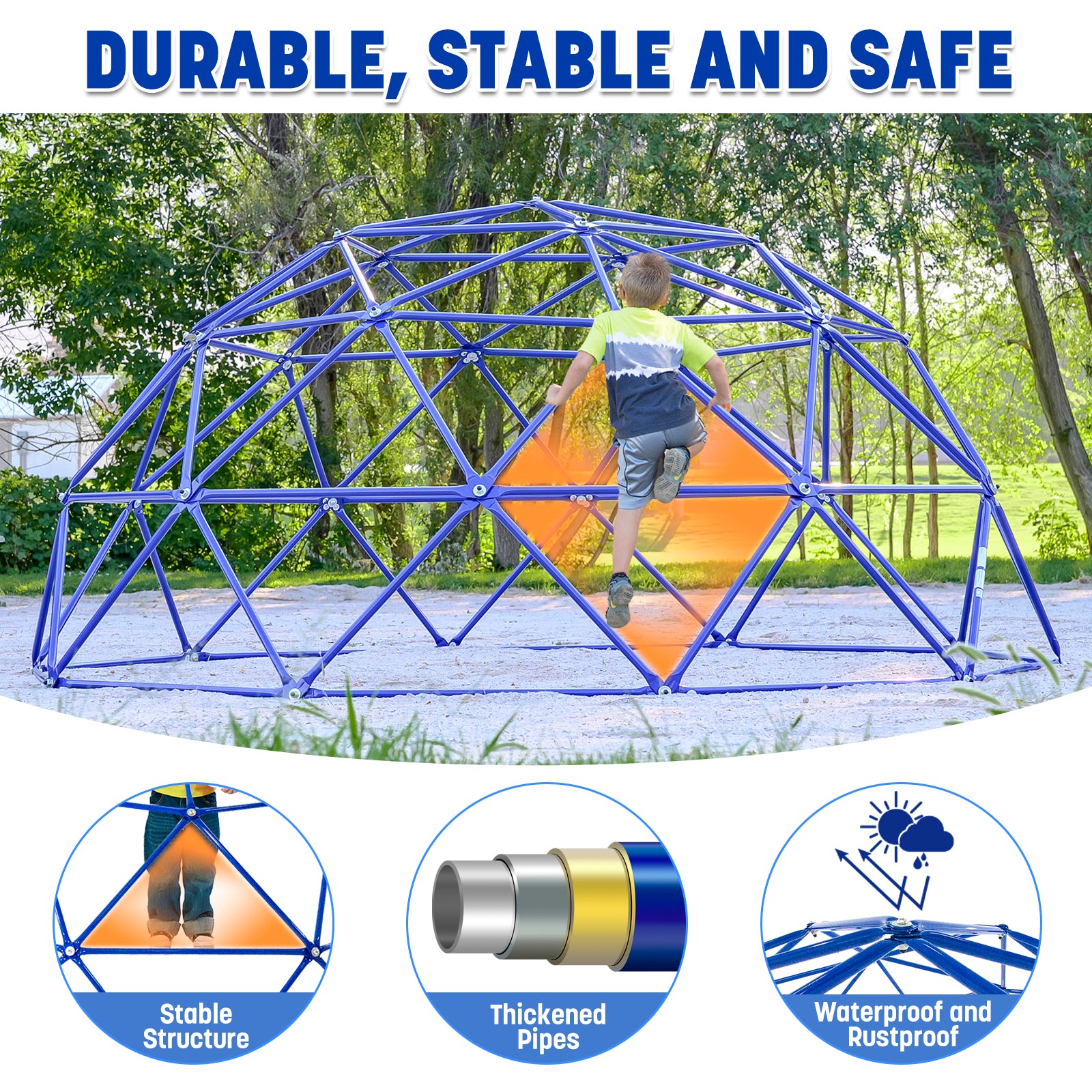 ActivPlay 9' Geo Dome Climber