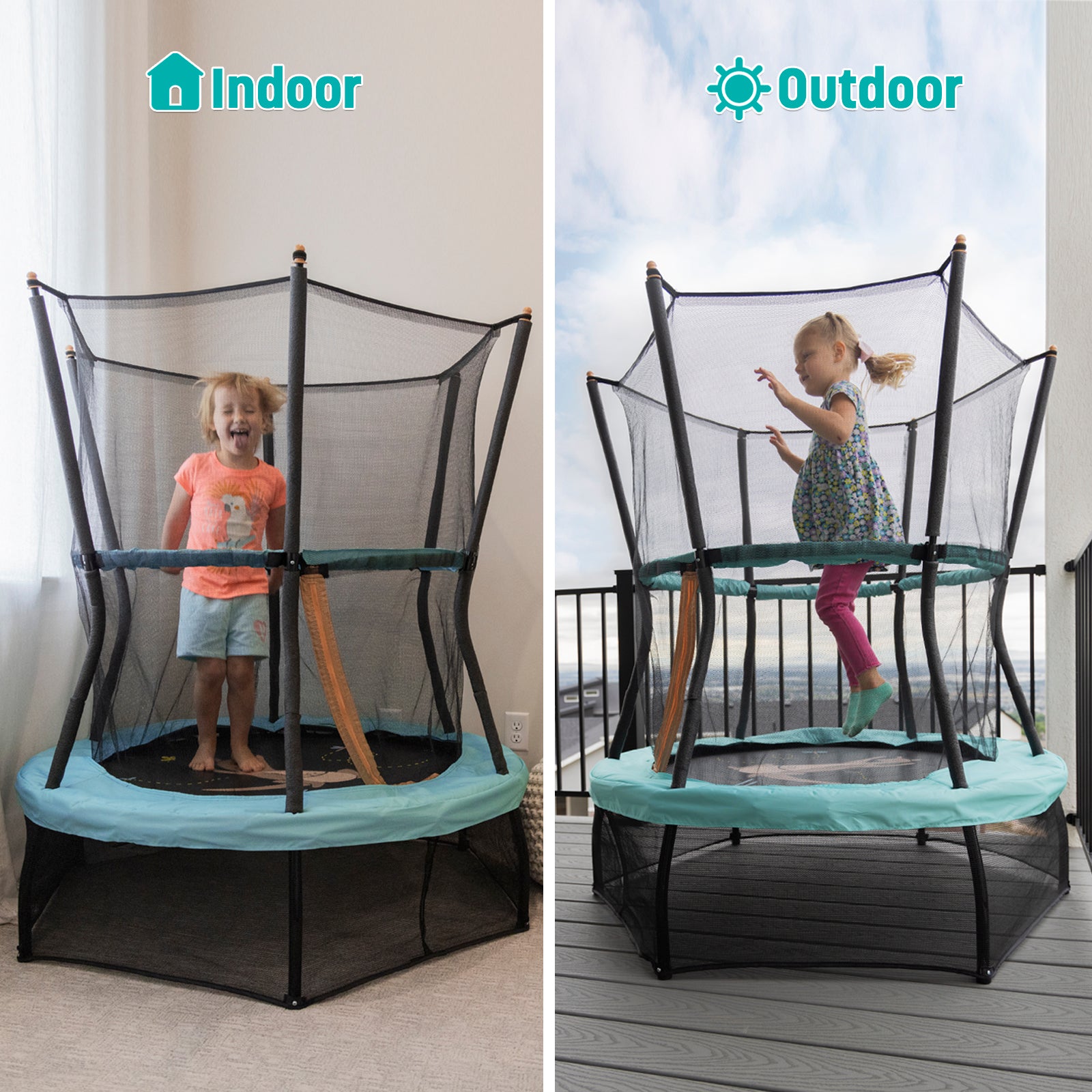 Skywalker Trampolines 48" Kanga Mini Trampoline for Kids