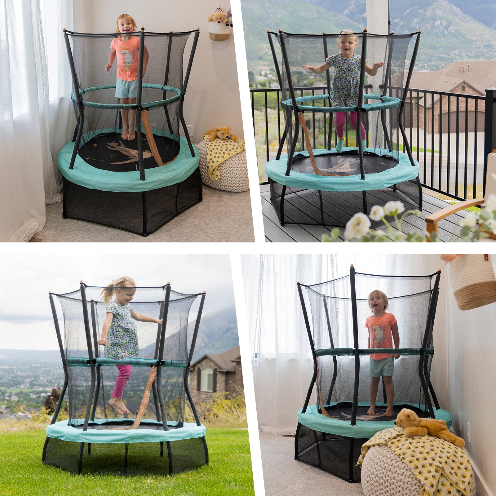 Skywalker Trampolines 48" Kanga Mini Trampoline for Kids