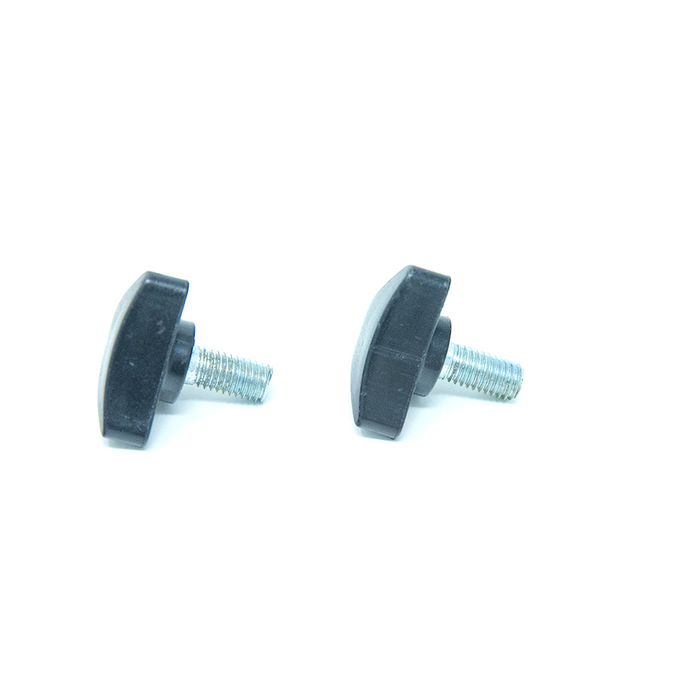 Plastic rotary bolt designed for fitness trampolines. 