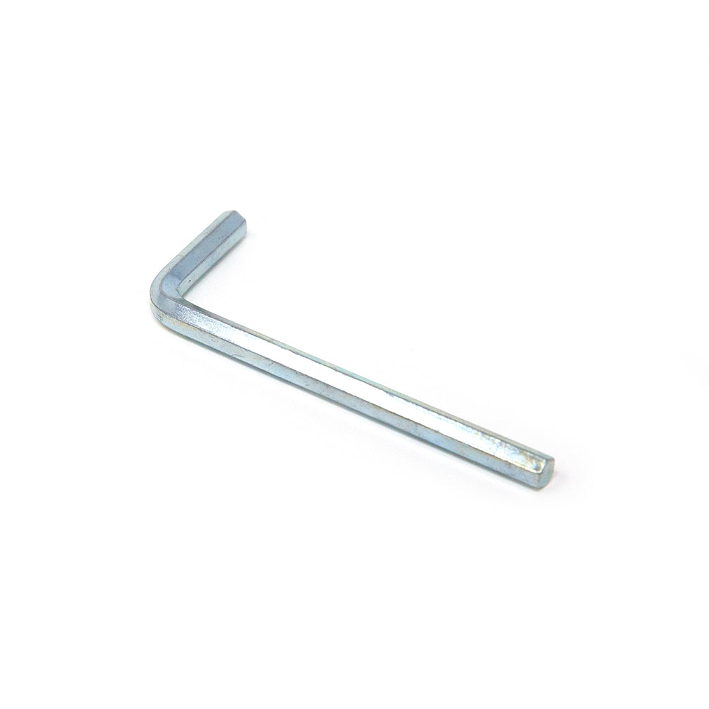 Hex key tool is 5mm.