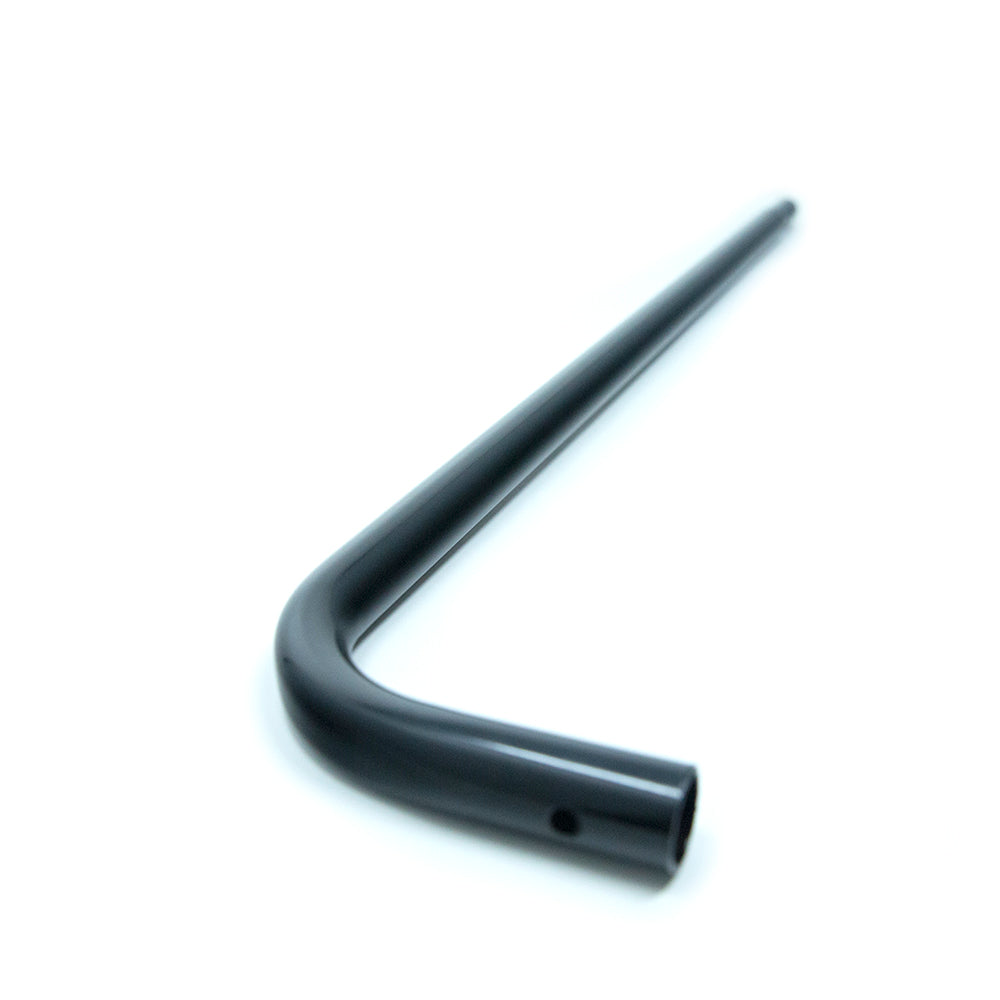 Corner tube of the fitness trampoline handlebar. 