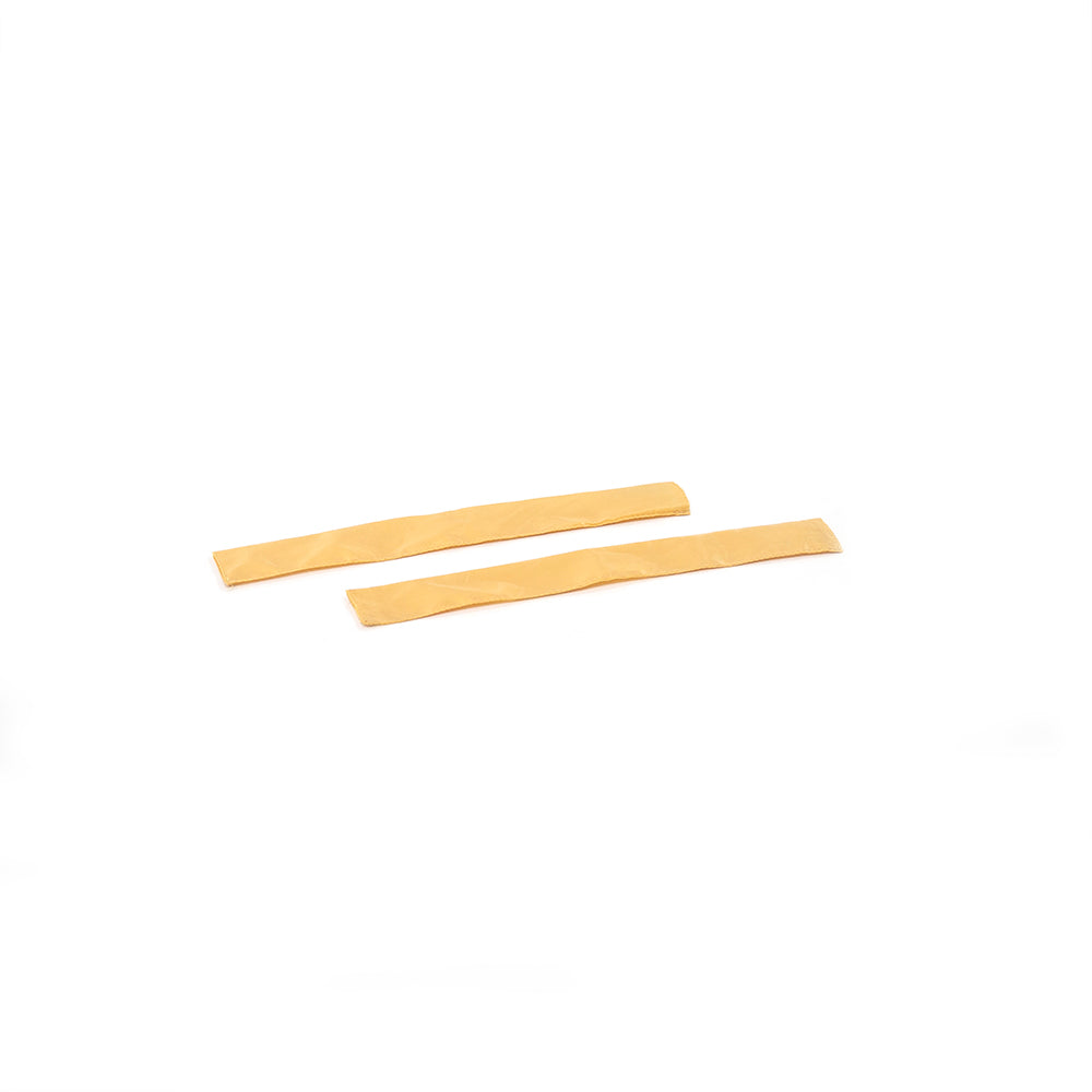 Yellowish-tan handrail sleeve for 40-inch mini trampoline. 