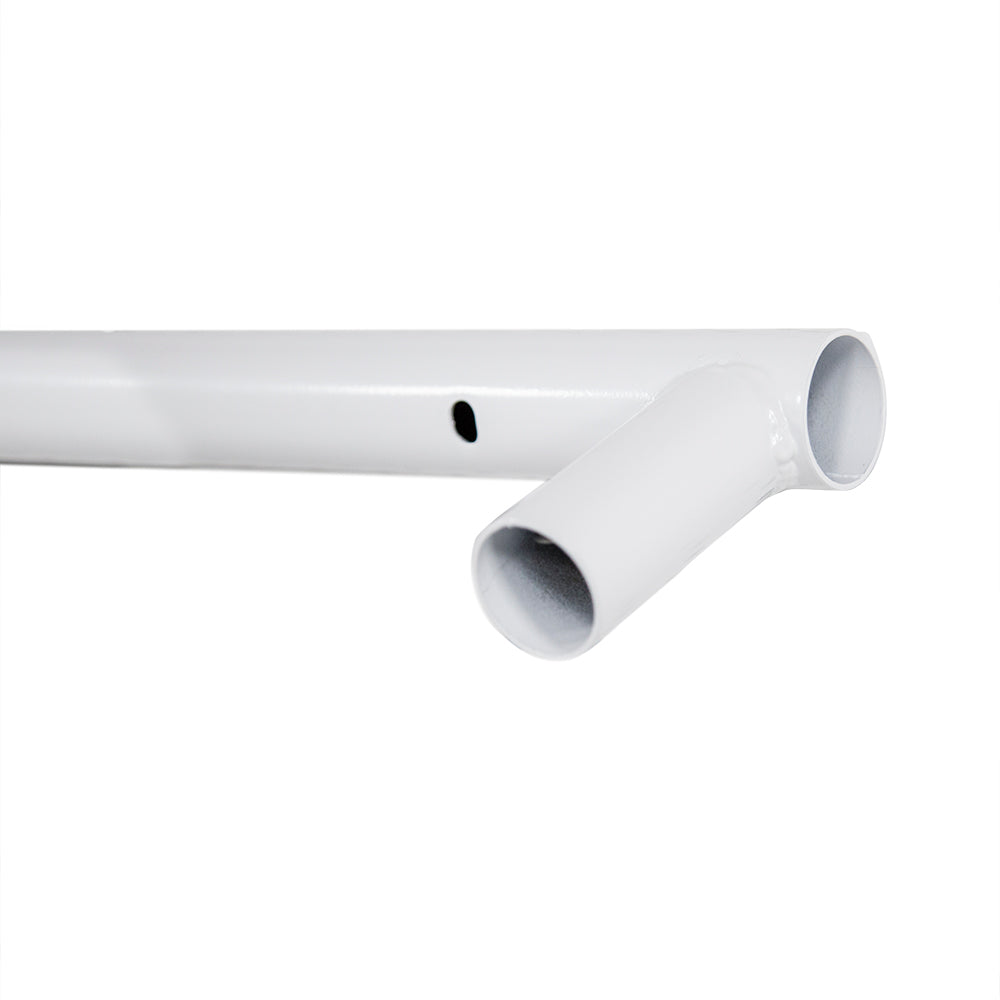 Corner tube has another socket on the end of it. 
