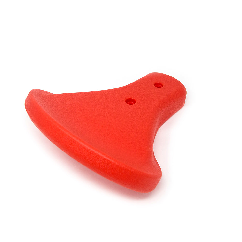 Hard plastic seat plate.