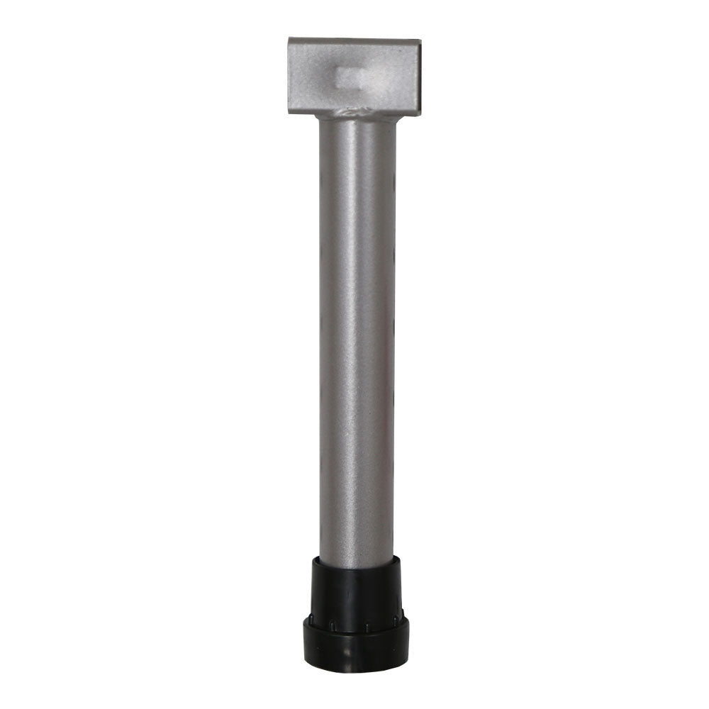 Mini bouncer leg is made of powder-coated steel.   