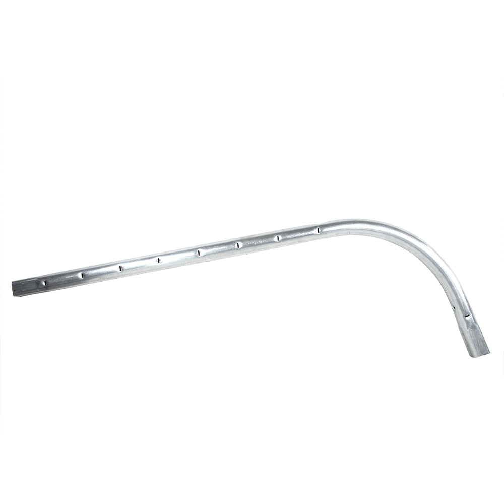 Galvanized steel corner tube designed for a rectangle trampoline. 